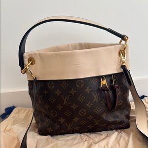 Louis Vuitton Brown and Cream Women's Bag